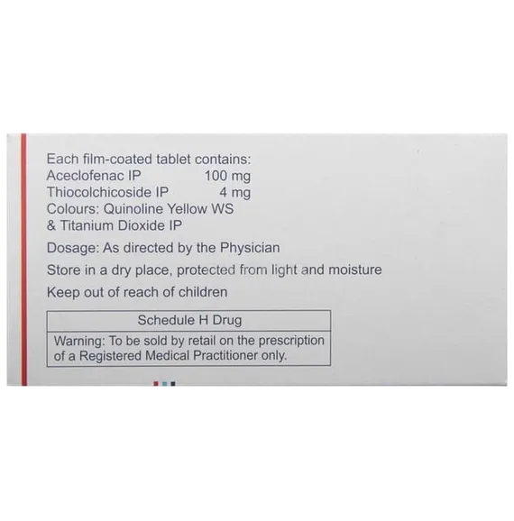 zerodol th 4mg tablet 10's